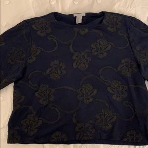 H&M Embroidered T-shirt
